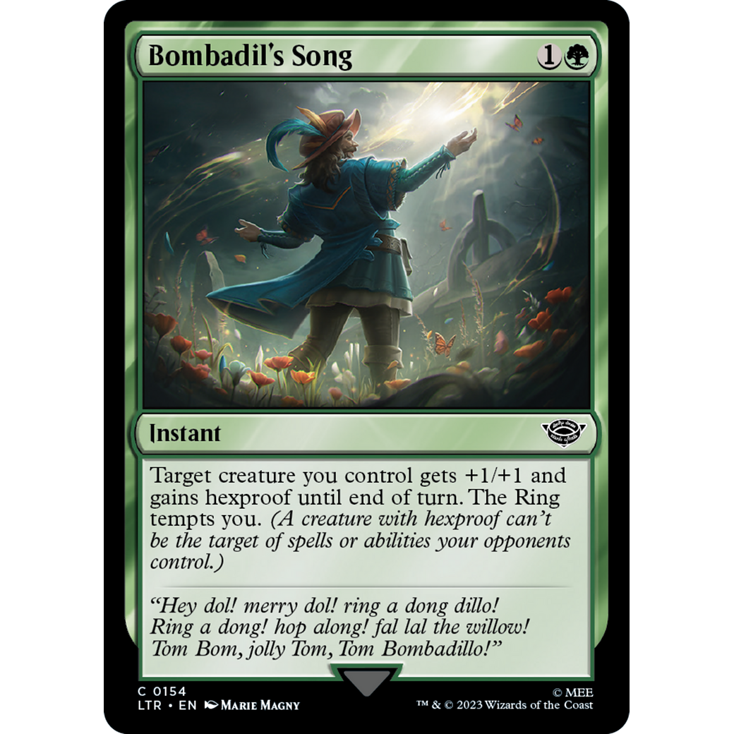 Bombadil's Song (LTR-154) - The Lord of the Rings: Tales of Middle-earth Foil