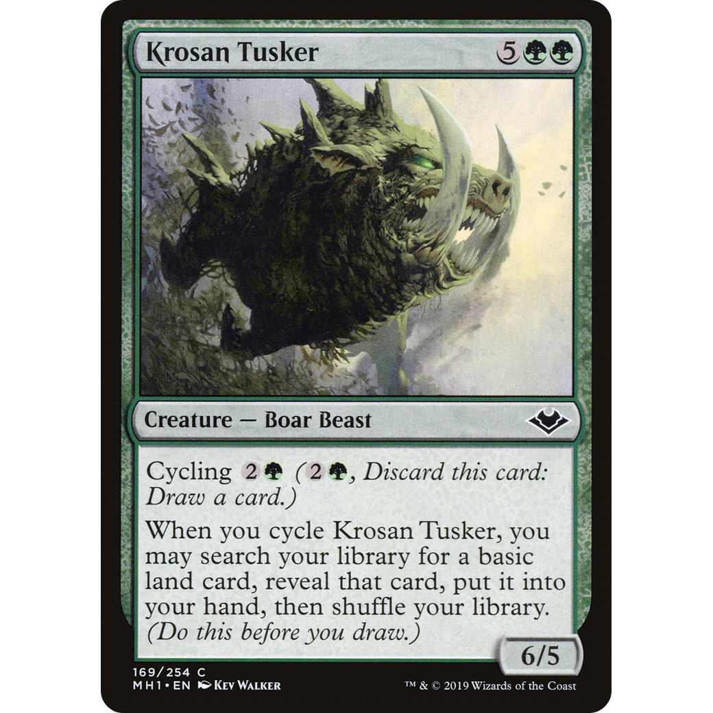 Krosan Tusker (MH1-169) - Modern Horizons Foil