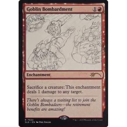Goblin Bombardment (7022) (SLD-7022) - Secret Lair Drop Series