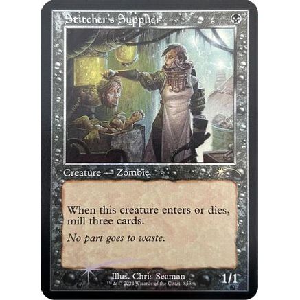 Stitcher's Supplier (Retro Frame) (SLD-853) - Secret Lair Drop Series Foil