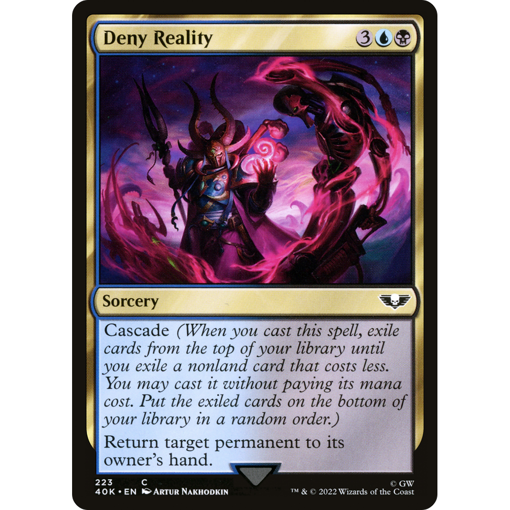 Deny Reality (40K-223) - Warhammer 40,000 Commander