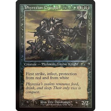 Phyrexian Crusader (Retro Frame) (SLD-847) - Secret Lair Drop Series Foil