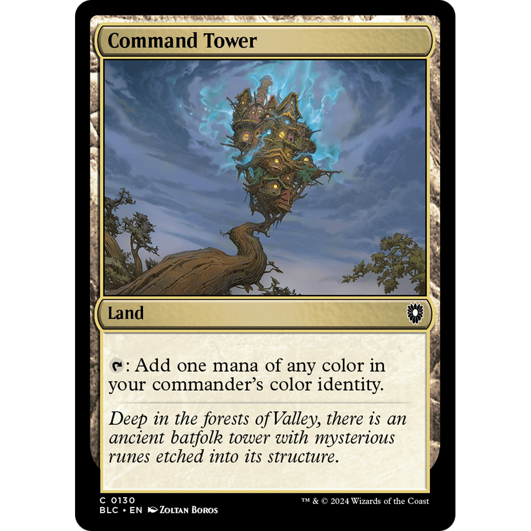 Command Tower (BLC-130) - Bloomburrow Commander