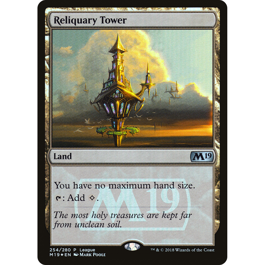 Reliquary Tower (LEP-254) - Core Set 2019 Promos Foil