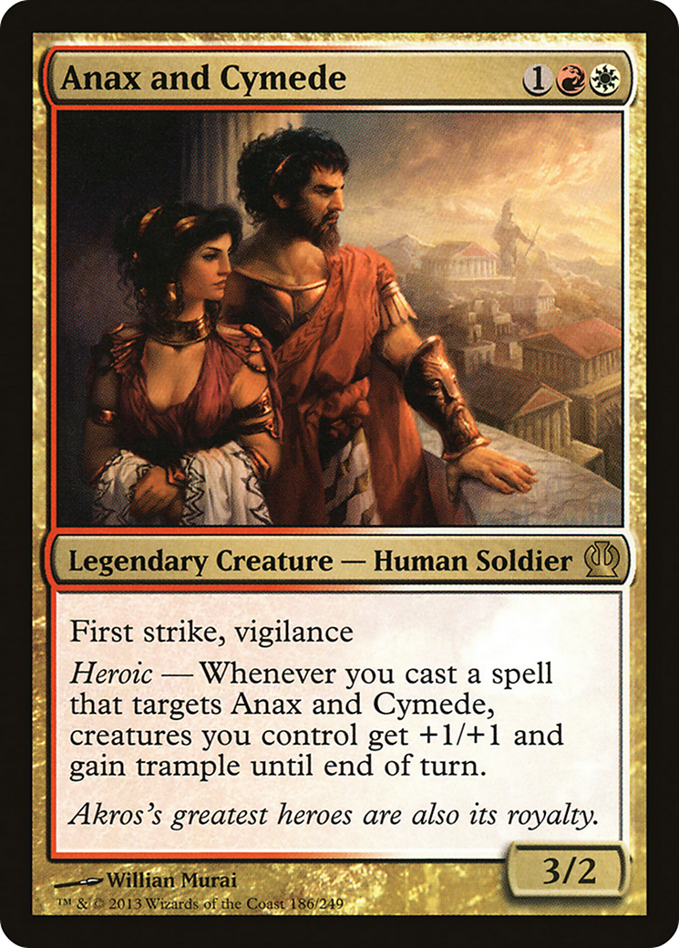 Anax and Cymede (THS-186) - Theros