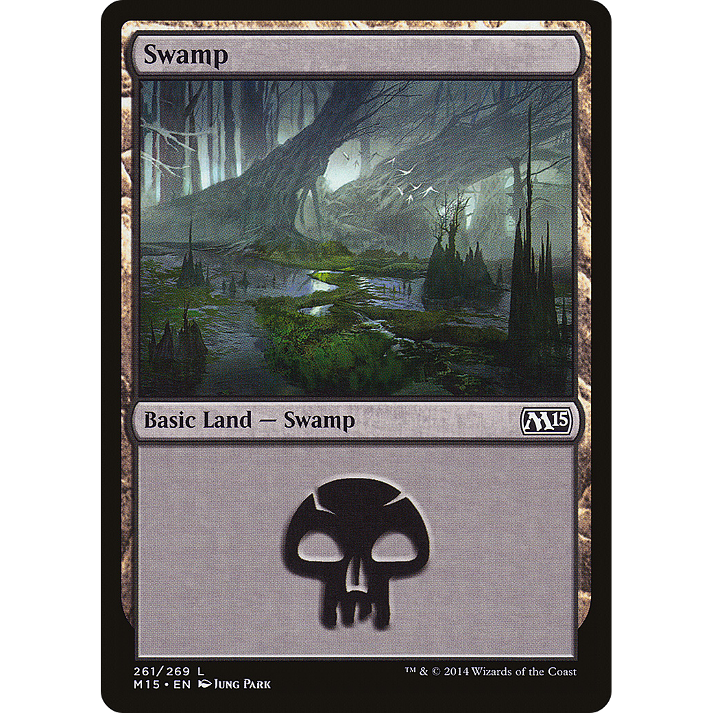 Swamp (261) (M15-261) - Magic 2015 Foil