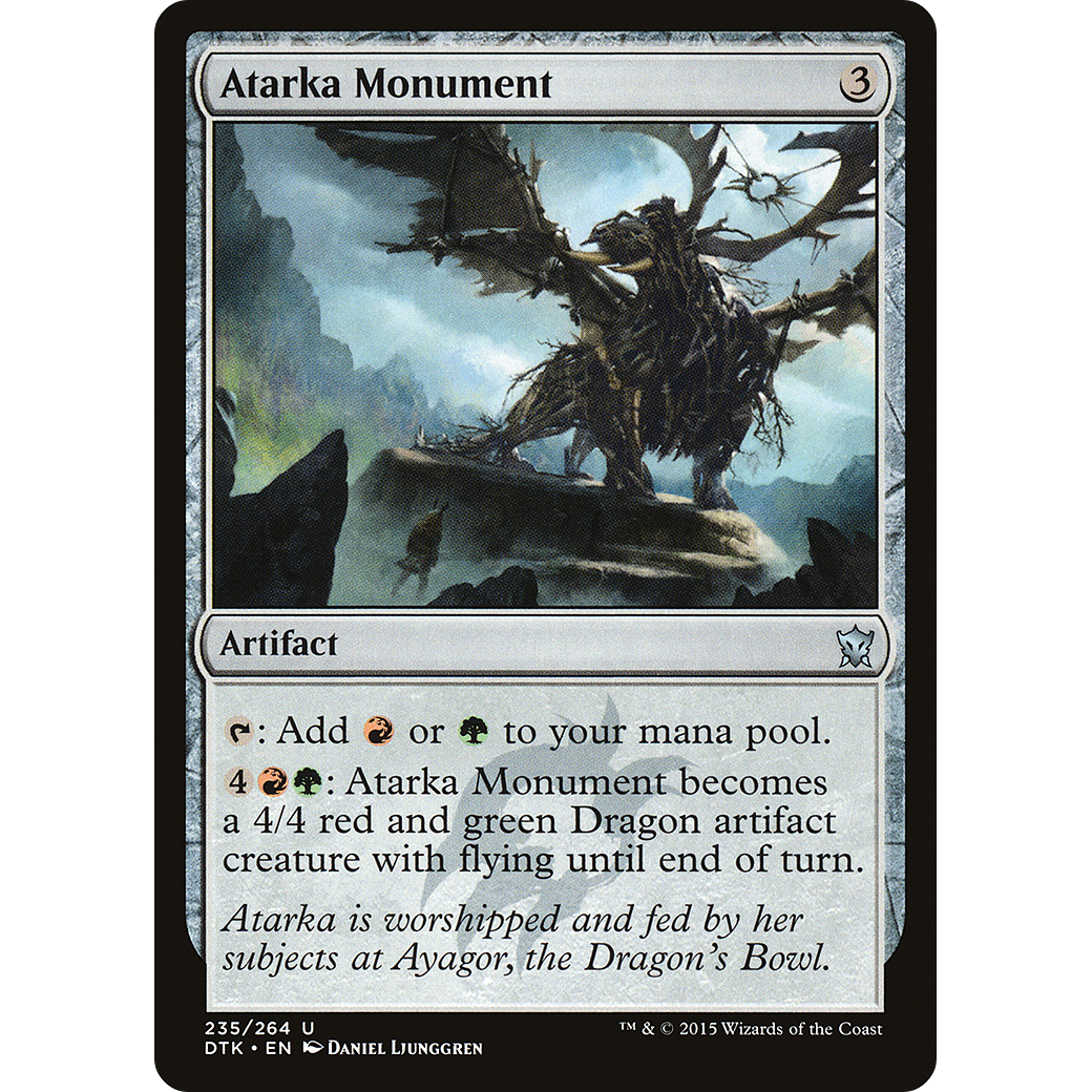 Atarka Monument (DTK-235) - Dragons of Tarkir