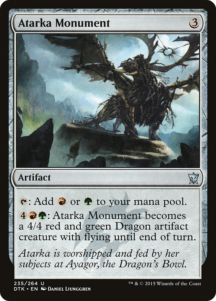 Atarka Monument (DTK-235) - Dragons of Tarkir