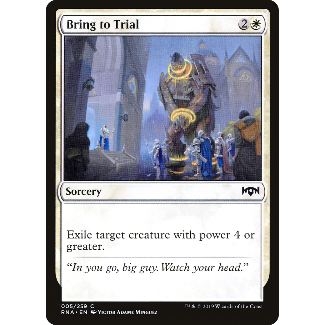 Bring to Trial (RNA-005) - Ravnica Allegiance