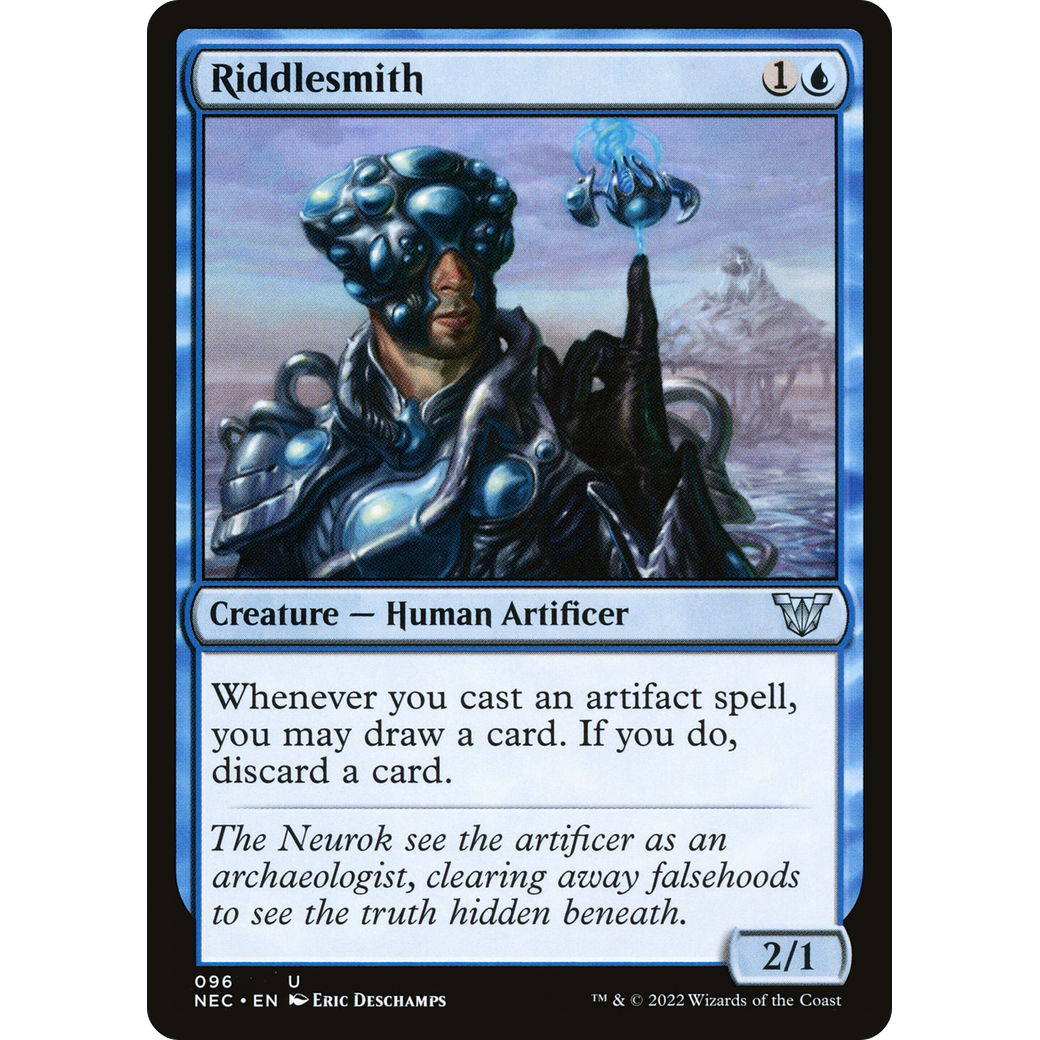 Riddlesmith (NEC-096) - Neon Dynasty Commander