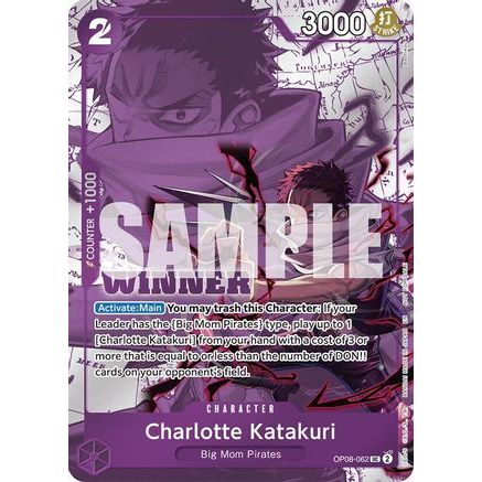 Charlotte Katakuri (Winner Pack 2025 Vol. 3) (OP08-062) - One Piece Promotion Cards Foil