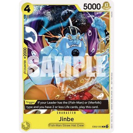 Jinbe (Tournament Pack 2025 Vol. 3) (EB02-055) - One Piece Promotion Cards