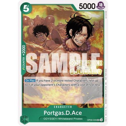 Portgas.D.Ace (Judge Pack Vol. 6) (OP09-035) - One Piece Promotion Cards Foil