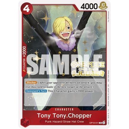 Tony Tony.Chopper (Judge Pack Vol. 6) (OP10-011) - One Piece Promotion Cards Foil