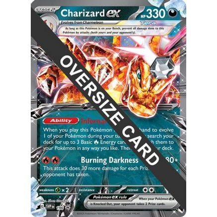 Charizard ex -196 196 - Jumbo Cards