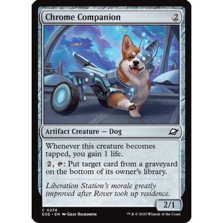 Chrome Companion (EOE-236) - Edge of Eternities Foil