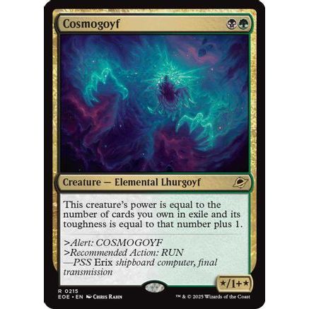 Cosmogoyf (EOE-215) - Edge of Eternities Foil