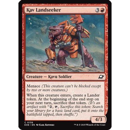 Kav Landseeker (EOE-138) - Edge of Eternities