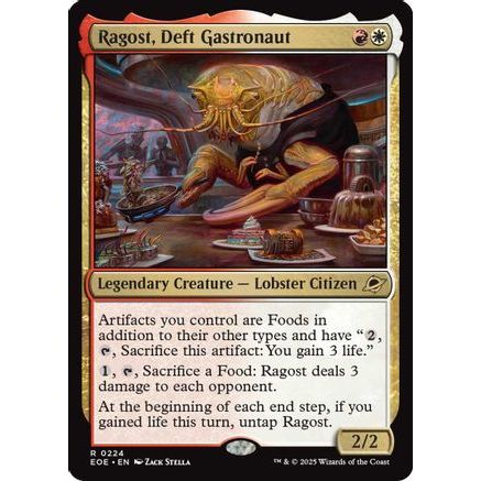 Ragost, Deft Gastronaut (EOE-224) - Edge of Eternities
