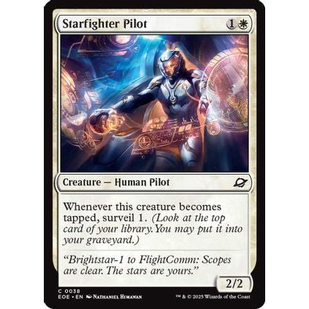 Starfighter Pilot (EOE-038) - Edge of Eternities Foil