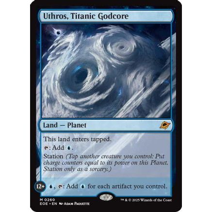 Uthros, Titanic Godcore (EOE-260) - Edge of Eternities Foil