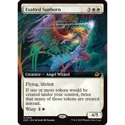 Exalted Sunborn (Extended Art) (EOE-318) - Edge of Eternities Foil