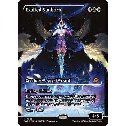 Exalted Sunborn (Showcase) (EOE-358) - Edge of Eternities Foil