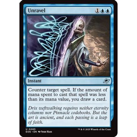 Unravel (EOE-083) - Edge of Eternities