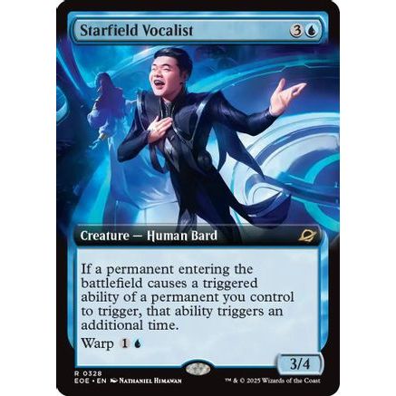 Starfield Vocalist (Extended Art) (EOE-328) - Edge of Eternities