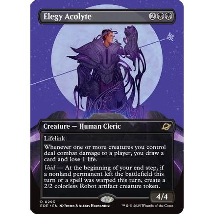 Elegy Acolyte (Borderless) (EOE-293) - Edge of Eternities