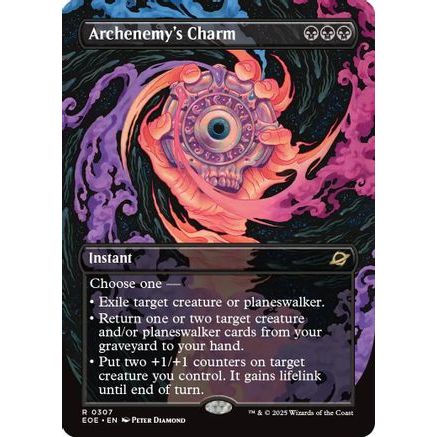 Archenemy's Charm (Borderless) (EOE-307) - Edge of Eternities Foil