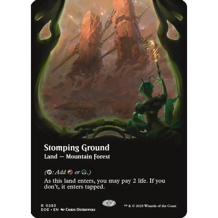 Stomping Ground (Borderless) (EOE-283) - Edge of Eternities Foil