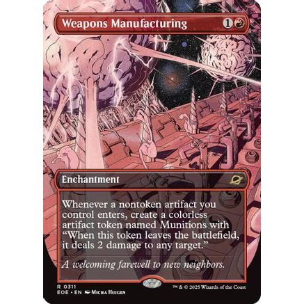 Weapons Manufacturing (Borderless) (EOE-311) - Edge of Eternities