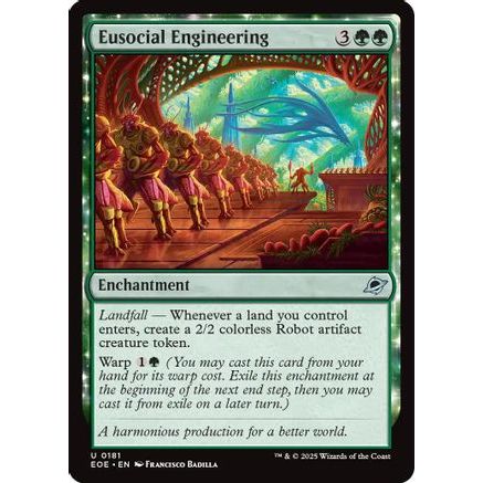 Eusocial Engineering (EOE-181) - Edge of Eternities Foil