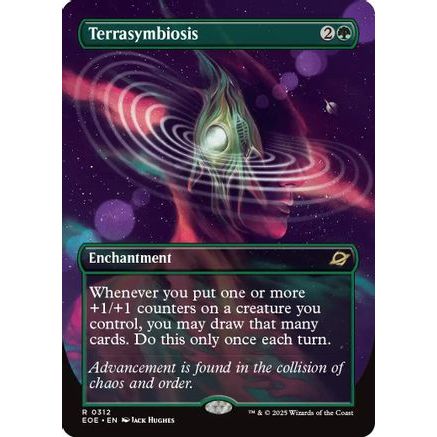 Terrasymbiosis (Borderless) (EOE-312) - Edge of Eternities Foil