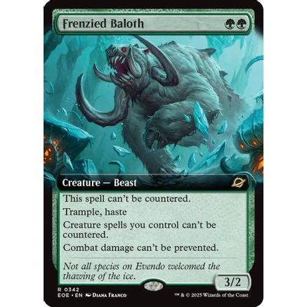 Frenzied Baloth (Extended Art) (EOE-342) - Edge of Eternities