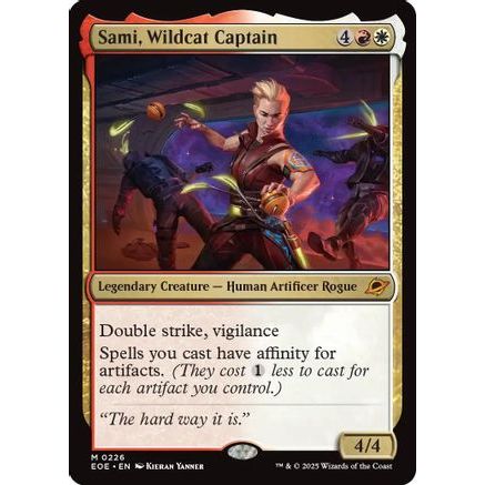 Sami, Wildcat Captain (EOE-226) - Edge of Eternities Foil