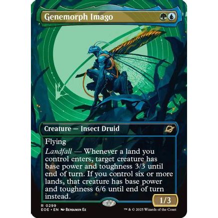 Genemorph Imago (Borderless) (EOE-299) - Edge of Eternities Foil