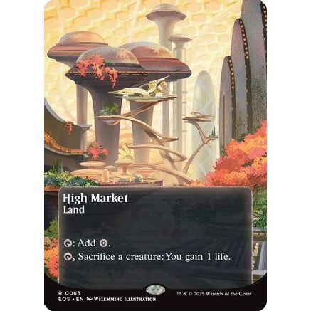 High Market (0063) (Borderless) (EOS-063) - Edge of Eternities: Stellar Sights