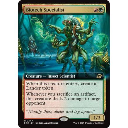 Biotech Specialist (Extended Art) (EOE-347) - Edge of Eternities Foil