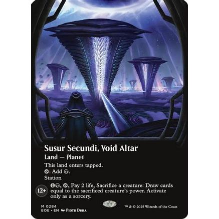 Susur Secundi, Void Altar (Borderless) (EOE-284) - Edge of Eternities Foil