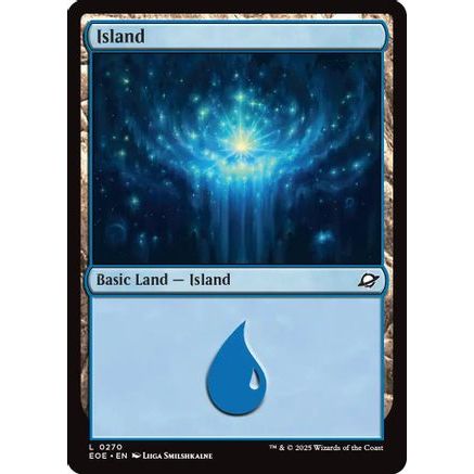 Island (0270) (EOE-270) - Edge of Eternities Foil