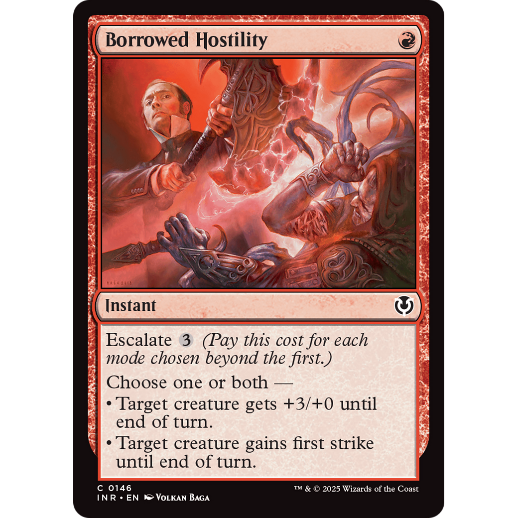 Borrowed Hostility (INR-146) - Innistrad Remastered