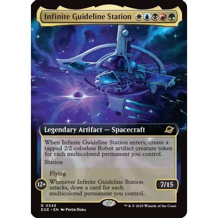 Infinite Guideline Station (Extended Art) (EOE-348) - Edge of Eternities