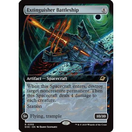 Extinguisher Battleship (Extended Art) (EOE-355) - Edge of Eternities