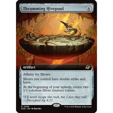 Thrumming Hivepool (Extended Art) (EOE-356) - Edge of Eternities Foil