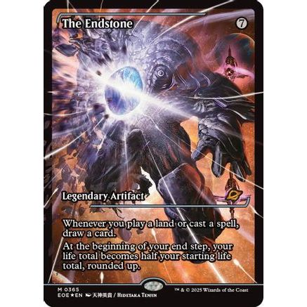 The Endstone (Showcase) (EOE-365) - Edge of Eternities Foil