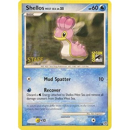 Shellos West Sea (SDCC 2007 Staff) 107 - Miscellaneous Cards & Products