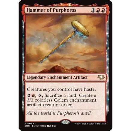 Hammer of Purphoros (EOC-088) - Commander: Edge of Eternities