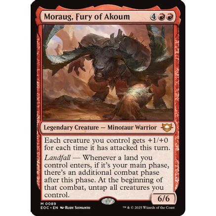 Moraug, Fury of Akoum (EOC-089) - Commander: Edge of Eternities